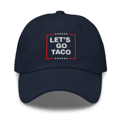 Anti-MAGA taco hat – Trump chickens out graphic anti trump hat