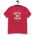 Let's Go Taco sticker with cartoon Trump funny shirt